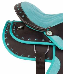 Nouveau Synthétique Occidental Adulte Course De Barils Cheval Selle Fabricant En Inde - Product Image 4