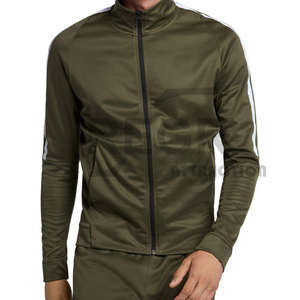 Wholesale OEM Fitted Sweatsuit Tracksuit Zipper Hoodies Jogging Men Jogger <b>Track</b> <b>Suit</b> - Product Image 4