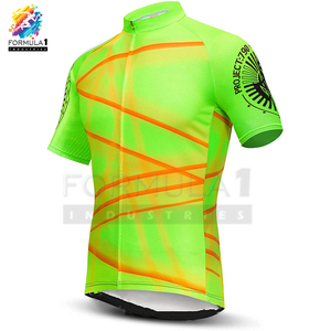 Maillot de cyclisme personnalisé pour équipe professionnelle, design sublimé, dernière collection Formula1 Industries, séchage rapide, respirant, anti-UV, unisexe, grandes tailles, tendance - Product Image 2
