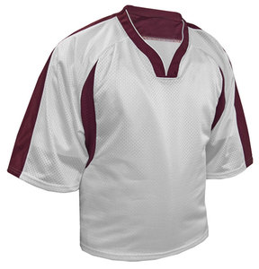 <b>Door</b> Delivery Service Unisex Wholesale Sports Lacrosse V-Neck Jersey - Product Image 3