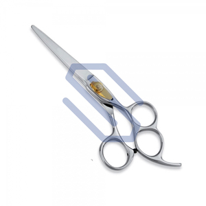 Samroz 00-210-62 Professional <b>Left</b>-<b>Handed</b> Stainless Steel Thinning <b>Scissors</b> for Hair Cutting - Product Image 1