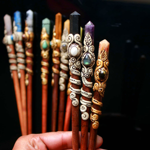 Boîte de perles en argile polymère, boule de cheveux, bâton de guérison, carré, dissolvant de cheveux, bricolage en argile polymère - Product Image 1