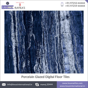 Design moderne 600x600mm Carreaux de sol numériques émaillés en porcelaine brillante et mate pour la décoration intérieure Carreaux 600x600mm - Product Image 6