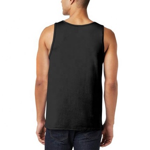 Débardeurs d'entraînement personnalisés PIHA SPORTS en coton 100% avec broderie et impression numérique pour hommes - Course à pied, Musculation, Exercice, Gym - Product Image 4