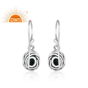 Pendientes colgantes de Plata de Ley 925 con corte ovalado, conjunto de gemas naturales de color turquesa - Product Image 3
