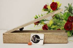 Caja de incienso de madera en forma de cuboide para el hogar y la Oficina Caja Decoración del hogar Fabricante y exportador de Tradnary Sambhal India - Product Image 2