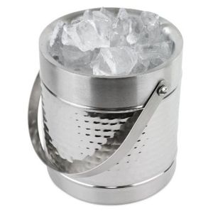 Premium Small Stainless Steel LED Double Wall Ice Bucket Insulated Barware Cooler for Home Hotel Restaurant - Product Image 6