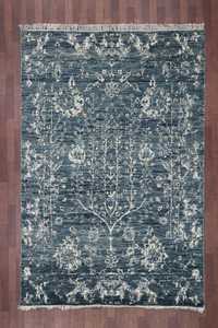 SK Noor Sons นำเสนอผ้าไหมไม้ไผ่ที่มีชื่อเสียงบนพรมขนสัตว์ทำมือพรมสำหรับสวดมนต์ต่ำกองสูงเหมาะสำหรับห้องนั่งเล่น - Product Image 2