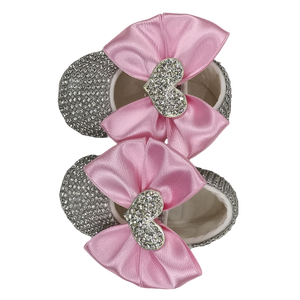 Zapatos de Bebé Modernos de Alta Calidad, Color Rosa, con Banda para el Cabello, Modelo 8028, para Niñas, al por Mayor, Personalizados, de Lujo, Marca Bebemekan - Product Image 5