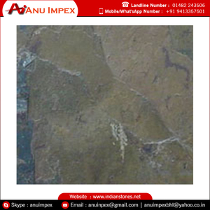 Direct Factory Supplier of Superior Quality California Gold Slate Stone Tile for Wall & <b>Floor</b> Decor for Hotel Use MOQ Accepted - Product Image 3