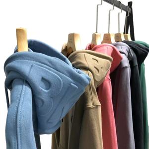 Sudadera con capucha para hombre, ropa personalizada con logo en relieve, letras en relieve, oem, 3d - Product Image 5