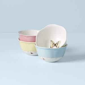 ชามเซรามิกเคลือบแบบใช้แล้วทิ้งแบบคลาสสิกแกะสลักลายเปลือกหอยธรรมชาติสำหรับสลัดงานเลี้ยงและจัดเลี้ยงอาหาร - Product Image 5