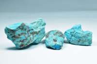 Pierre précieuse turquoise d'Arizona, pierre brute naturelle de haute qualité, provenant des mines d'Arizona, taille moyenne de 10 à 50 grammes