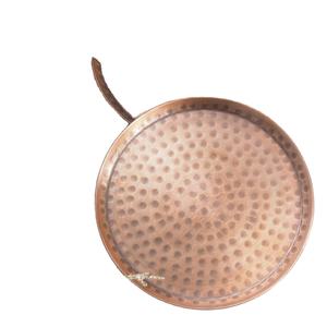 ชุดที่รองแก้วทองแดงทุบ4ชิ้นดีไซน์หรูหราเหมาะสำหรับการตกแต่งโต๊ะน้ำชาและกาแฟ - Product Image 2