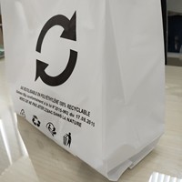 De Plástico LDPE camiseta de impresión de logotipo de alta calidad de exportación a la UE de fabricación en Vietnam