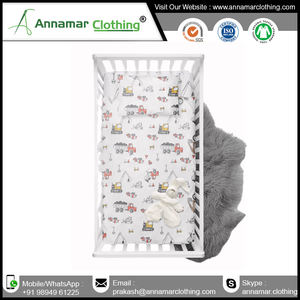 100% Micro Modal Draps de Lit Incroyable Bonne Qualité Doux Impression Drap De Lit pour Bébé - Product Image 6