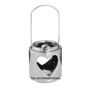 Bougeoirs en argent faits à la main de style minimaliste européen, décoration de mariage et de maison, bougeoirs de différentes tailles - Product Image 4