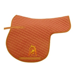 High Quality Blue Half Saddle Pad for Horse Jumping Western Style for Equestrian Horse Riding Wholesale Equine Products - Product Image 6