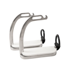 Joxar-estribos de seguridad de acero inoxidable, hierros de pavo real - Product Image 6