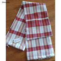 Serviettes de cuisine roses et blanches écologiques Plat en coton Serviettes de thé de Noël à séchage rapide faciles à utiliser
