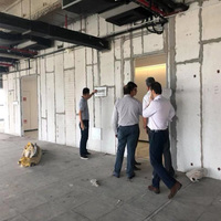 Panneau sandwich en ciment EPS d'isolation phonique pour maison préfabriquée modulaire