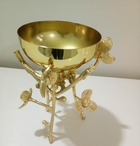 Brûleur d'encens rond vintage en acier inoxydable arabe fait à la main, écologique, avec logo personnalisé - Product Image 1