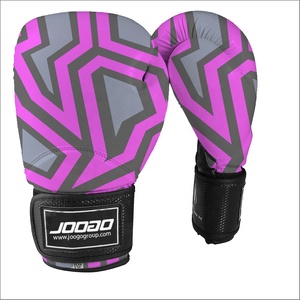 Customize Thai Genuine Leather Training Boxing Gloves - Product Image 1