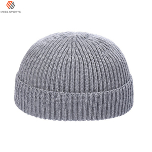 Chapeaux en tricot à logo privé MESS SPORTS, design OEM tendance, 100% acrylique, unisexe, streetwear, sport, hiver - Product Image 2