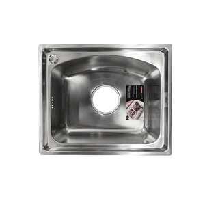 Fregadero de Cocina de una Sola Tina de Acero Inoxidable SS304 de 500 x 420 x 220 mm, Precio Competitivo BIS, Marca SONHA, Hecho en Vietnam - Product Image 1