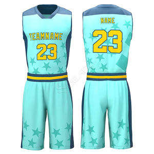 Maillot de basket-ball personnalisé, uniforme de haute qualité, vente en gros, pratique, en Stock, européen - Product Image 4