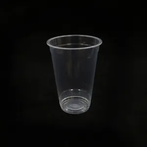 Singapore Stocked Disposable Sustainable BPA-Free CFC-Free Translucent 520ml Bubble Tea Plastic Cups