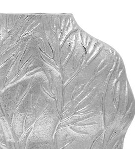 Hoja de plata Florero de aluminio Flor decorativa Fabricante al por mayor Hecho India Alta calidad Cantidad a granel Nuevos diseños modernos - Product Image 6