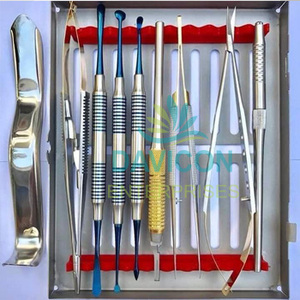 ชุดเครื่องมือผ่าตัดขอบตา MICRO SURGEY สแตนเลส - Product Image 1