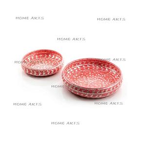 Set of 2 Mother of Pearl <b>Chocolates</b> Bowl Superior Quality Round Shape Dessert Serving Bowl At Lowest Price - Product Image 5