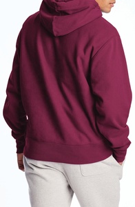 Macheda-sweat à capuche de Style Streetwear pour hommes, 2022, vêtement matelassé avec fermeture éclair et poche avant, couleur unie - Product Image 2