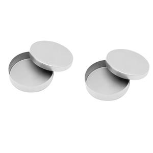 Juego de caja redonda quirúrgica Caja de agujas de acero inoxidable Instrumentos quirúrgicos duraderos para procedimientos médicos de precisión 4 piezas - Product Image 1