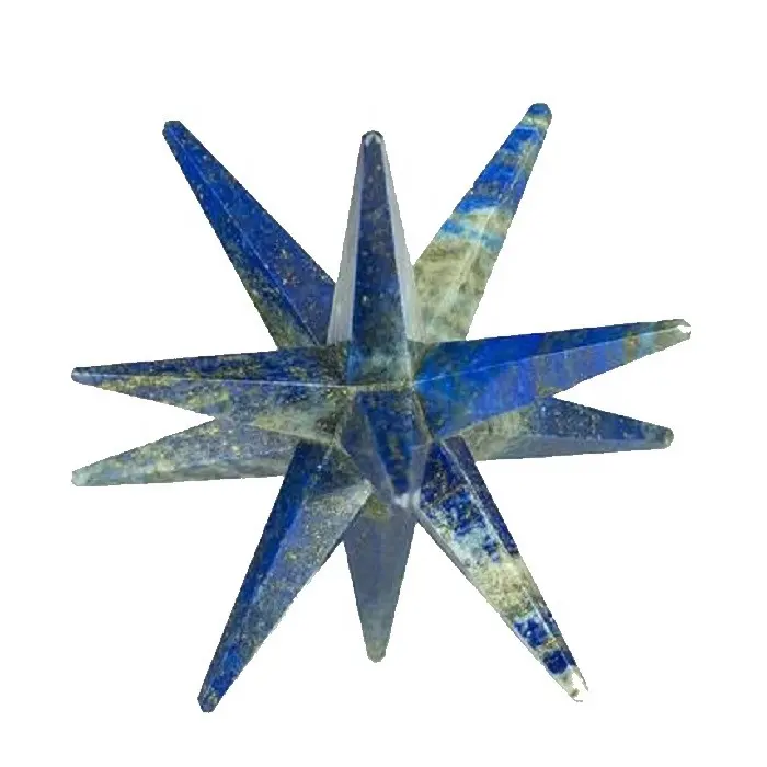 star merkaba Lapis Lazuli 12 Point merkaba star crystal merkaba natural stone reiki healing crystal wholesale