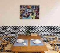 Famosas Reproducciones de Pinturas al Óleo Hechas a Mano sobre Lienzo de Picasso, Arte Abstracto para Decoración de Paredes de Sala de Estar y Hogar