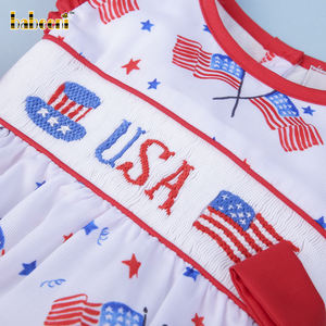 Conjunto de Primavera para Bebé Niña con Detalle Fruncido y Cierre de Botones a Presión - 100% Algodón Orgánico OEKO-TEX - Venta al por Mayor - Product Image 4