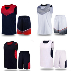 Camiseta de baloncesto y pantalones cortos para hombre, uniforme de baloncesto de alta calidad, Color blanco, personalizado, OEM, último diseño, 2018 - Product Image 4