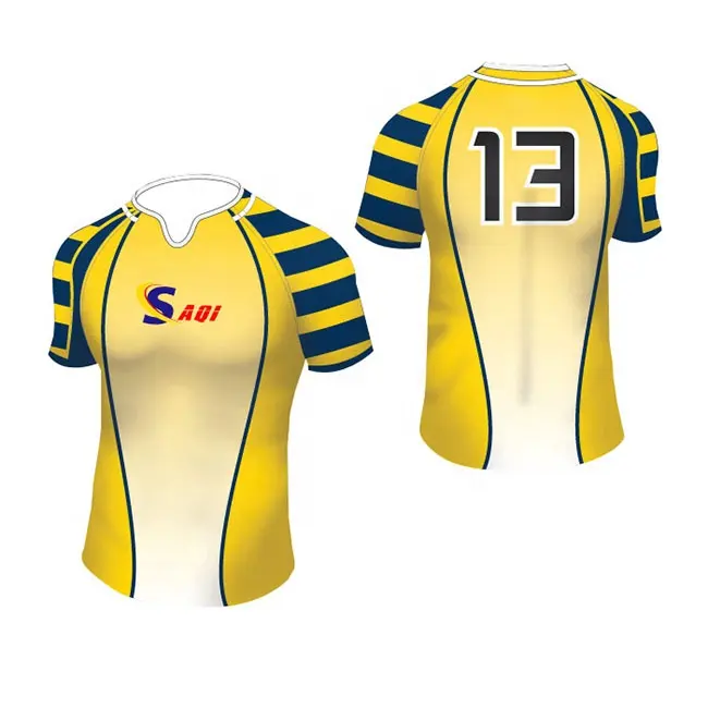 Rugby Jerseys Super Performance Breathable Wholesale Malaysia Tonga Springbok Custom Rugby League Jerseys
