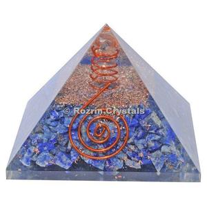 Sodalite Healing Orgonite orgone Pyramids - Product Image 1