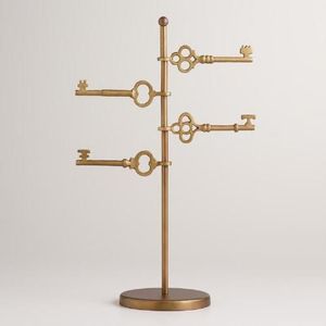 Présentoir de bijoux en métal, couleur dorée, créatifs et élégant, pour la maison, accessoires de décoration, 2020 - Product Image 6