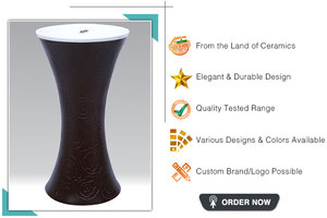 Lavabos ovalados de artículos sanitarios de diseñador de calidad de lujo más vendidos con montaje de grifo de un solo orificio estilo moderno proveedor genuino - Product Image 2