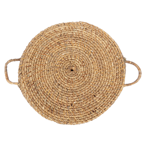 En gros Tissé Ronde Herbiers Plateau de service Panier Plateau Pour Le Stockage Décoration Murale - Product Image 6