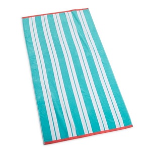 Meilleure vente 100% coton biologique certifié GOTS Serviette de plage douce et confortable avec impression de mode jeune pour un usage domestique - Product Image 3