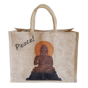Best 2025 Handmade <b>Zip</b> Handle Biodegradable Plain Jute <b>Shopping</b> <b>Bag</b> Reusable Decorative Designer for Multipurpose Sale Promotion - Product Image 3
