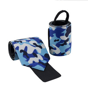 Custom Adjustable Gym Sports <b>Wrist</b> Wraps Neoprene Protective <b>Weight</b> Lifting Support Premium Cotton Material - Product Image 6