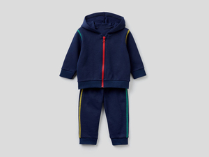 Haute qualité enfants Jogging costume hiver deux pièces ensembles enfants couleur unie survêtement - Product Image 4