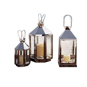 Linternas de acero inoxidable de alta calidad, lámparas colgantes galvanizadas a la moda, dispositivo de iluminación - Product Image 5